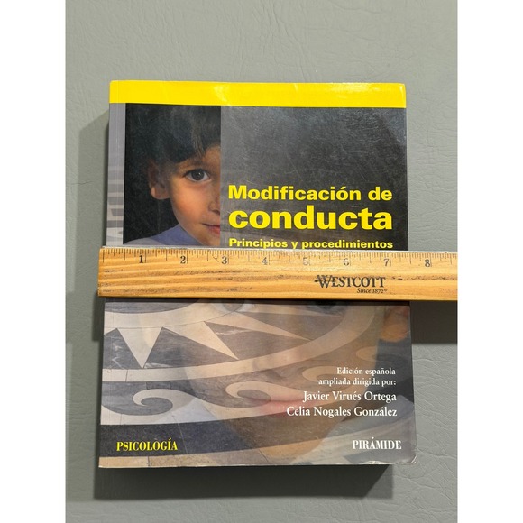 Modificacion de conducta Spanish Psychology Paper Back 5th Edition - Picture 15 of 16